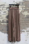 Mutedance 25 Autumn and Winter Elastic Wide Waist Drawstring Casual Pants Series Floral Dye MD-MD25FW76-sand (MD25FW71)